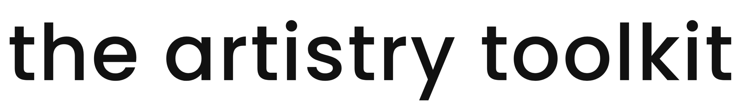 the artistry toolkit